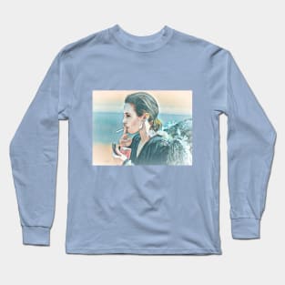 Dark Waves Long Sleeve T-Shirt